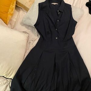 Banana Republic sleeveless button up dress